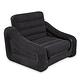 INTEX 二合一單人充氣沙發床/沙發椅-黑色 (68565) product thumbnail 3