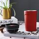 【PO:Selected】丹麥DIY手沖咖啡二件組 (手沖咖啡壺-黑/隨行保溫咖啡杯350ml-紅) product thumbnail 6
