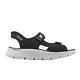 Skechers 涼鞋 Go Walk Flex Sandal-Easy Entry Slip-Ins 男鞋 黑 灰 避震 涼拖鞋 229210BKGY product thumbnail 6