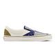 Vans 休閒鞋 Classic Slip-On 灰 藍 男鞋 女鞋 懶人鞋 拼接 刺子繡 VN0A7VCFBCK product thumbnail 4