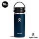 Hydro Flask 16oz/473ml 寬口旋轉咖啡蓋保溫瓶 靛藍色 product thumbnail 3