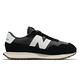 New Balance 休閒鞋 237 Wide 中大童 寬楦頭 黑 咖灰 經典款 紐巴倫 NB GS237PFW product thumbnail 3