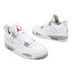 Nike 籃球鞋 Air Jordan 4 Retro 男鞋 經典款 復刻 喬丹四代 氣墊 Oreo 白 灰 CT8527100 product thumbnail 8
