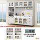 WAKUHOME 瓦酷家具Hepburn明亮輕奢風4尺岩板收納櫃組寬120X深40X高201(公分) product thumbnail 2