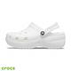 Crocs 卡駱馳 (女鞋) 經典厚底克駱格-206750-100 product thumbnail 5