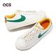 Nike 休閒鞋 Blazer Low 77 GS 大童鞋 女鞋 白 綠 橘 水果 DQ5088-131 product thumbnail 7