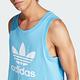 adidas 愛迪達 背心 男款 運動背心 三葉草 國際碼 TREFOIL TANK 藍 IM9431 product thumbnail 4