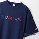 Champion Women's彩色Logo寬鬆短Tee(深藍色) product thumbnail 3