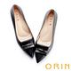 ORIN 造型金屬飾條真皮尖頭 女 高跟鞋 黑色 product thumbnail 4