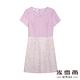 MYVEGA麥雪爾 小香風面料aline版型短洋裝套裝-淺紫（上下身分開販售） product thumbnail 6