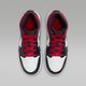 NIKE AIR JORDAN 1 MID (GS) 男女大童休閒鞋-黑白紅-DQ8423106 product thumbnail 4