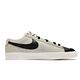 Nike 休閒鞋 Blazer Low 77 PRM 男鞋 經典款 可拆鞋帶扣 皮革 球鞋穿搭 黑 金 DH4370-001 product thumbnail 3