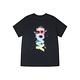 【PONY】繽紛彩虹色LOGO 棉T 短袖上衣 女款-黑色  短袖T恤 product thumbnail 2