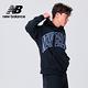 [New Balance]美式風格字母連帽長袖上衣_男性_黑色_UT31550BK product thumbnail 8