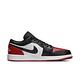 NIKE AIR JORDAN 1 LOW 男休閒運動鞋-黑白紅-553558161 product thumbnail 2