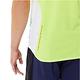 Asics [2051A303-100] 男 T恤 短袖上衣 排球 運動 輕量 快乾 亞瑟士 白藍 螢黃 product thumbnail 4