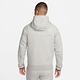 NIKE 外套 男款 運動連帽外套 AS M NK TCH FLC FZ WR HOODIE 灰 FB7922-063 product thumbnail 2