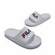 Fila 拖鞋 Sleek Slide 基本款 男女鞋 斐樂 一體式 EVA 柔軟 情侶鞋 白 藍 4S355W113 product thumbnail 7