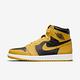 Nike 休閒鞋 Air Jordan 1代 OG 男鞋 Retro 喬丹 AJ1 Pollen 黃 黑 555088701 product thumbnail 2