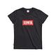 EDWIN 音樂紅印花短袖T恤-女-黑色 product thumbnail 2