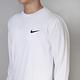 Nike 大學T Legend Shirts 男款 圓領 棉質 吸濕排汗 快乾 基本款 白 黑 APS067-100 product thumbnail 4