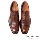 Tino Bellini 時尚型男擦色綁帶紳士鞋HM2T037-9(咖啡色) product thumbnail 3