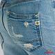 BRAPPERS 女款 Boy Firend Jeans 系列-女用彈性七分反摺褲-淺藍 product thumbnail 9