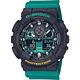 CASIO 卡西歐 G-SHOCK 復古錄音帶系列 雙顯手錶 送禮首選 GA-100MT-1A3 product thumbnail 2