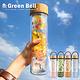 [二入超值組] GREEN BELL綠貝Season雙層玻璃水瓶500ml product thumbnail 2