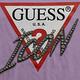 GUESS-女裝-經典LOGO粉鑽ICON短T-紫 原價1290 product thumbnail 5