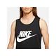 Nike 背心 NSW Tank Top 黑 白 男款 基本款 運動 休閒 Logo 無袖 純棉 AR4992-013 product thumbnail 6