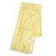 Sybilla 幾何線條純綿抗UV長型薄圍巾-奶油黃 product thumbnail 2