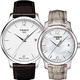 TISSOT 天梭 官方授權 Tradition 大三針石英對錶-42+33mm product thumbnail 2