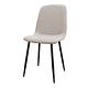 Boden-奇克2.7尺工業風圓形餐桌椅組合/洽談桌椅組合(一桌二椅)-80x80x76 product thumbnail 3