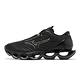 Mizuno 慢跑鞋 Wave Prophecy 12 男鞋 黑 緩衝 回彈 輕量 運動鞋 美津濃 J1GC2383-33 product thumbnail 2