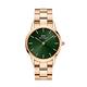 Daniel Wellington DW 手錶 Iconic Link Emerald 36mm森林綠精鋼錶 玫瑰金 DW00100419 product thumbnail 2