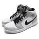 Nike 休閒鞋 Air Jordan 1 Mid  男鞋 小Dior 喬丹一代 灰 白 黑 煙灰 Smoke Grey 554724092 product thumbnail 2