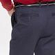 【Lynx Golf】男款彈性舒適素面平口休閒長褲-藍色 product thumbnail 8