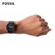 FOSSIL Minimalist Chrono 新雅仕三眼計時手錶 黑色不鏽鋼鍊帶 42MM FS5848 product thumbnail 5