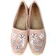 TORY BURCH Rosas Embellished 水晶花飾草編鞋(粉裸色) product thumbnail 3