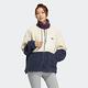 ADIDAS ORIGINALS SHORT SHERPA JK三葉草 女 仿羊羔絨外套-白藍-HR3456 product thumbnail 2