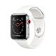 Apple Watch Series 3(GPS+網路) 42mm 不鏽鋼錶殼+柔白色運動型錶帶 product thumbnail 2