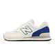 New Balance 休閒鞋 574 男鞋 女鞋 白 藍 麂皮 復古 經典 NB 紐巴倫 U574UI2-D product thumbnail 2