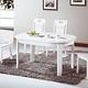 MUNA 羅莎琳4.6尺白色實木餐桌(不含椅) 140X85X76cm product thumbnail 2