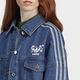 adidas 外套 女款 運動外套 牛仔外套 DENIM JACKET 藍 IP3767 product thumbnail 5