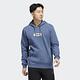 ADIDAS M OPTI G HOOD男訓練圓領套頭衫-藍-HK6755 product thumbnail 2