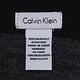 CK Calvin Klein 素面雙色LOGO橫條圍巾(深藍X咖啡) product thumbnail 5