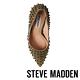 STEVE MADDEN-DAISIE-S金屬鉚釘尖頭細高跟鞋-絨墨綠 product thumbnail 5