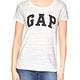 GAP 女生 短袖 T恤 白 0351 product thumbnail 2