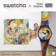 Swatch Gent 龐畢度藝術中心聯名 旋轉木馬 Carousel 德勞內 Gent原創系列 手錶34mm product thumbnail 7